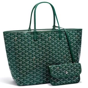 BRAND NEW Goyard Saint Louis Tote PM Green
